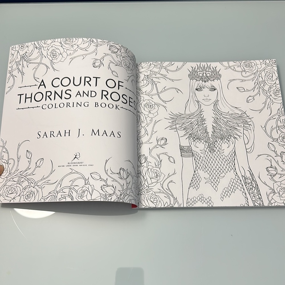 New ACOTAR Coloring Book - Picture 2 of 5